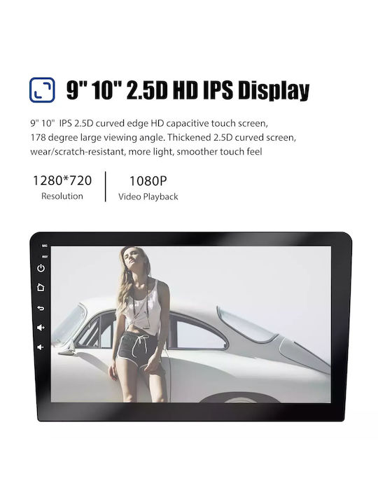 Car Audio System for BMW E46 1998-2005 (Bluetooth/USB/WiFi/GPS/Apple-Carplay/Android-Auto) with Touch Screen 9"