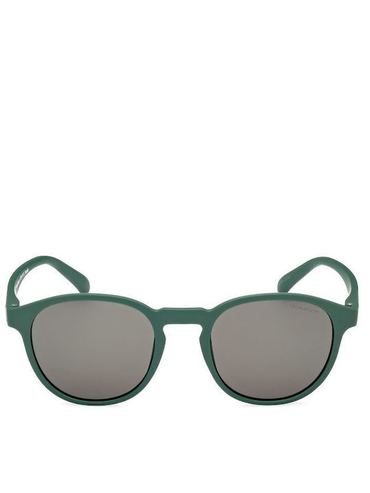 Gant Unisex Sunglasses with Green Plastic Frame and Green Lens GA7234 97N