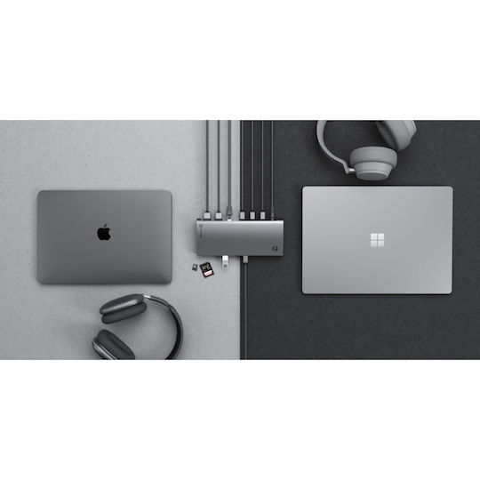 Alogic Thunderbolt 4 Докинг станция с 4K PD Ethernet Сребрист (TB4D3TB)