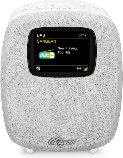 Sangean DCR-83 Επιτραπέζιο Ραδιόφωνο Ρεύματος DAB+ με Bluetooth Λευκό