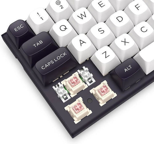 Redragon K701 Gaming Mechanical Keyboard 60% with Magnetic switches and RGB lighting (English US) White