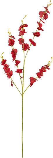 Globostar Artificial Decorative Branch Red Orchid Y90cm Globostar Artificial Decorative Branch Red Orchid Y90cm