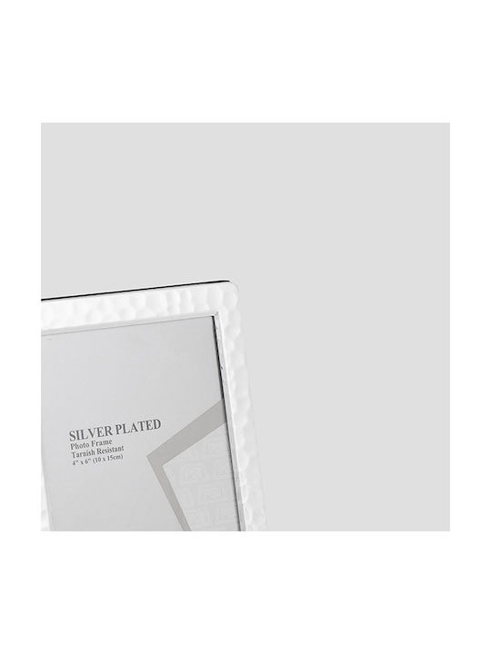 Frame Metallic 10cmx15cm with Silver Frame