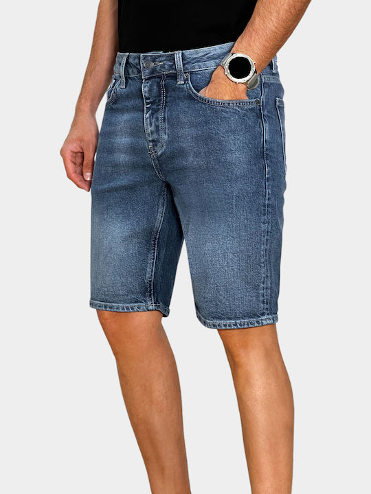 Ανδρική Βερμούδα Τζιν Jeans Blue