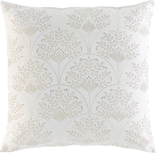 Douceur d'Intérieur Majestia Sofa Cushion White 60x60cm