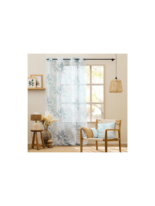 Douceur d'Intérieur Μαξιλάρι Καναπέ Hera Douceur Μπλε 40x40εκ.
