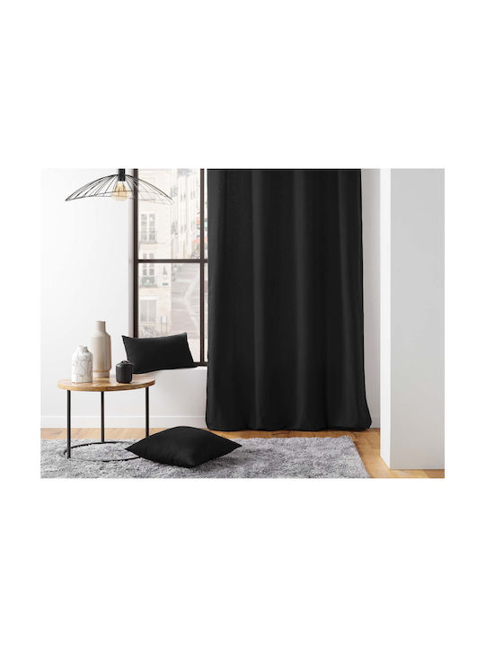 Douceur d'Intérieur Μαξιλάρι Καναπέ Twily Black 30x50εκ.