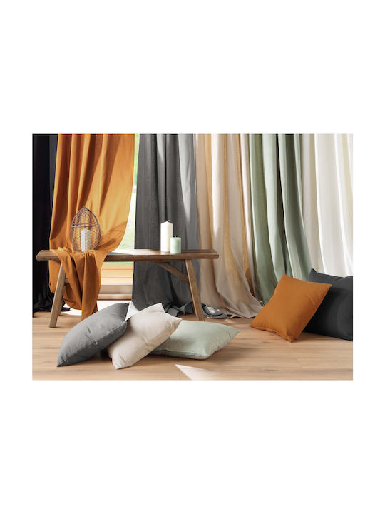 Douceur d'Intérieur Μαξιλάρι Καναπέ Twily Black 30x50εκ.
