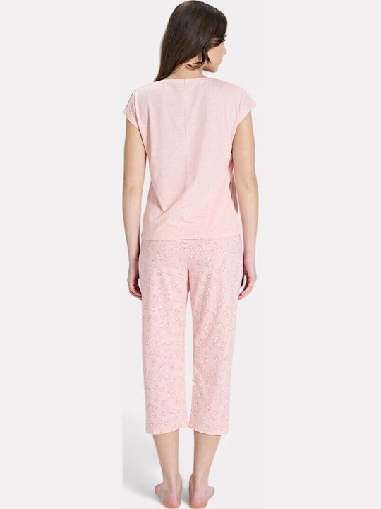 Pijadore Summer Women's Pyjama Set Pink