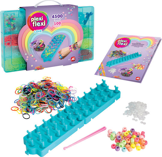 AS Plexi Flexi Hair Ties in Plastic Case for Children 5+ Years