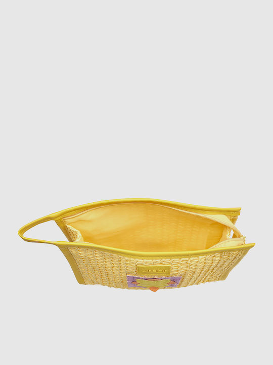 Verde Women's Toiletry Bag 07-0380 Straw Yellow