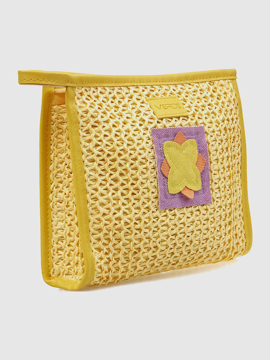 Verde Women's Toiletry Bag 07-0380 Straw Yellow