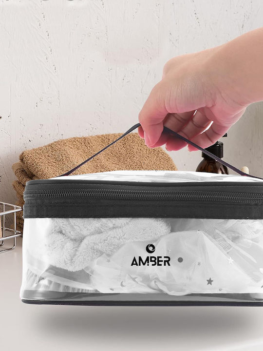 Toiletry Bag with Transparency 21cm