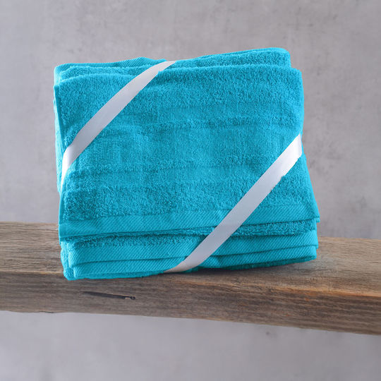 Rythmos Bath Towel Set 5pcs Laura Terracotta Weight 500gsm