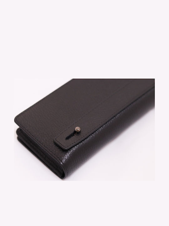 Small Leather Women's Wallet Classic Black