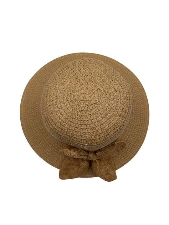 Kitti Kids' Hat Straw Brown
