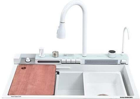 Chiuvetă De Bucătărie Drop-In Inox Cu Robinet L75xL46cm Argintie