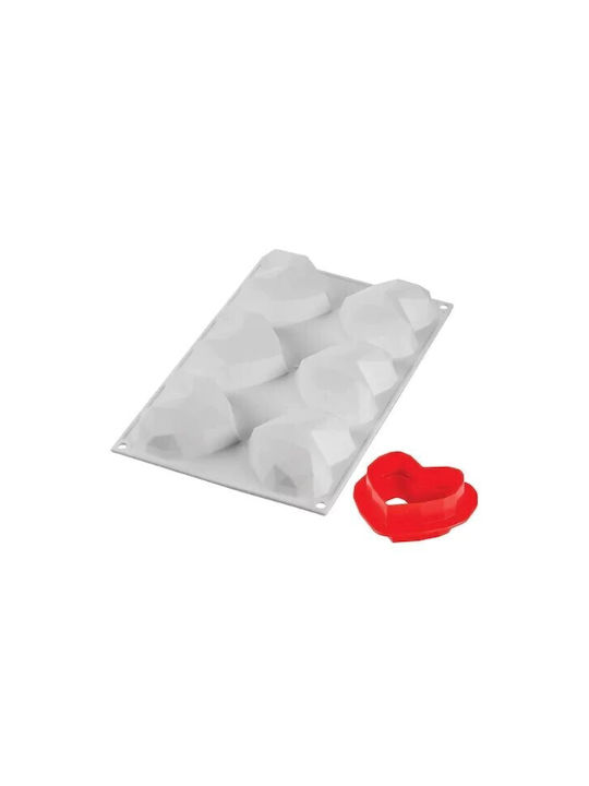 Silikomart Amorini Origami Formă de Patiserie din Silicon 7.4x8.3x3.5buc 1buc
