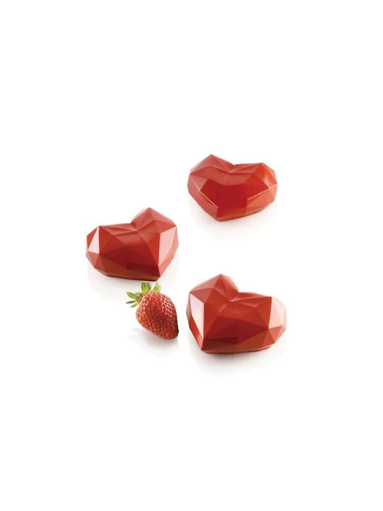 Silikomart Amorini Origami Formă de Patiserie din Silicon 7.4x8.3x3.5buc 1buc