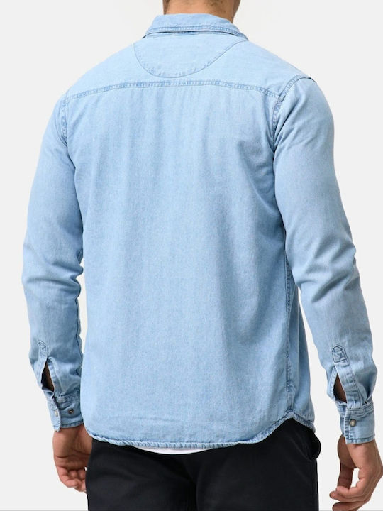 Langärmlig Jeans Hemd Jean