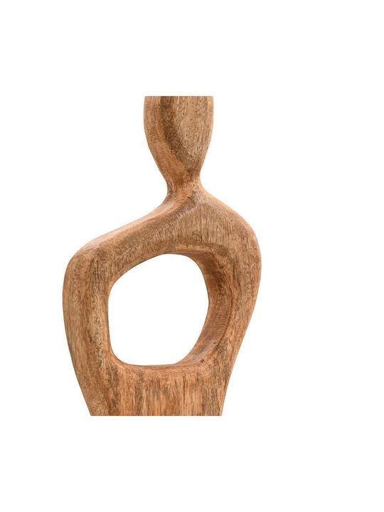 Wooden Decorative Woman Figure Fylliana Fl0067 Natural Antique Finish 15x7x58cm
