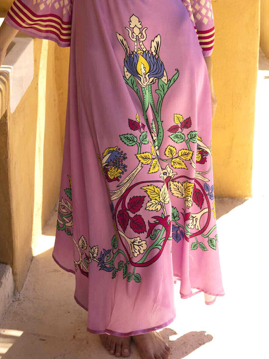 Summer Maxi Dress for Wedding / Christening Lilac