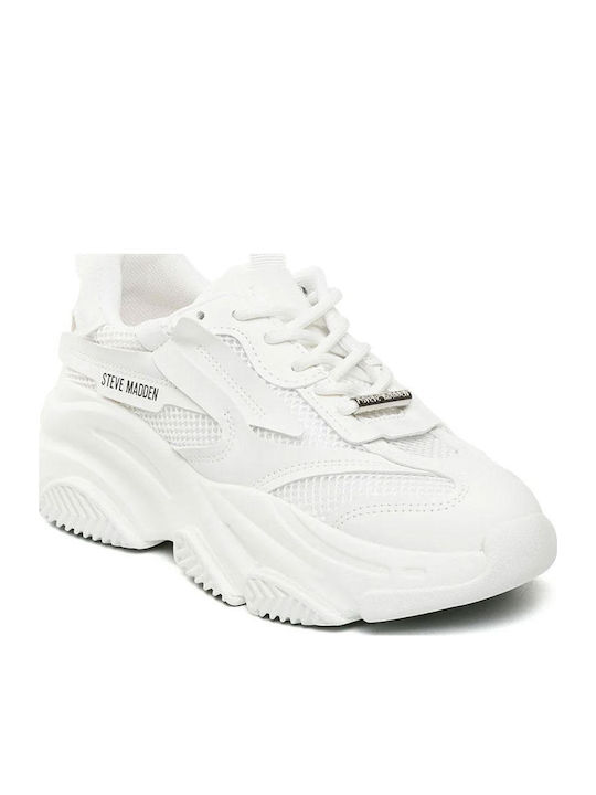 Steve Madden Possession-e Sneakers Λευκά