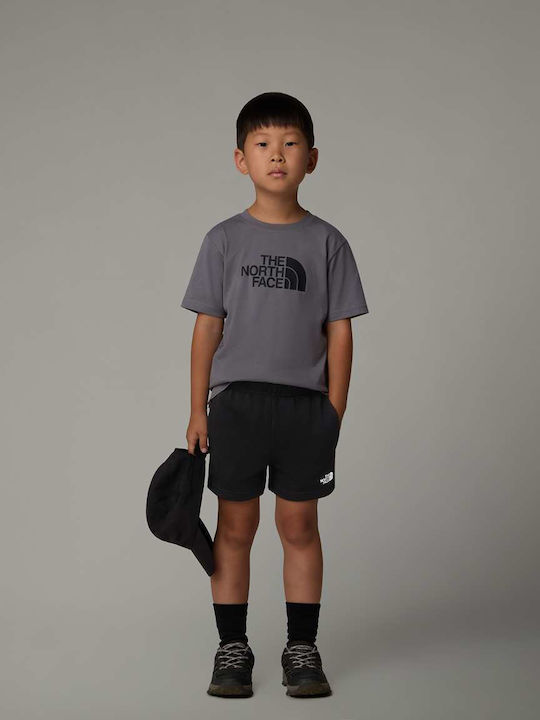Kids' Set with Shorts Summer 2pcs Smoked Pearl/black