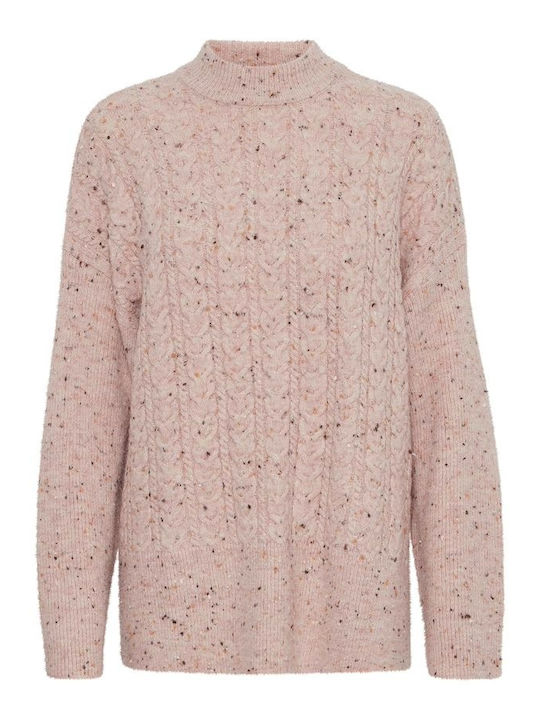 B Young Women's Sweater Pink
