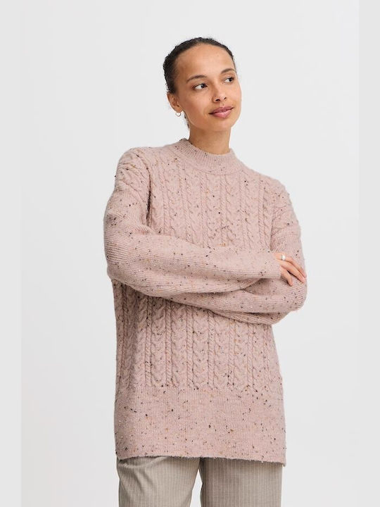 B Young Women's Sweater Pink