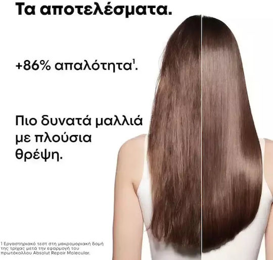 L'Oréal Professionnel Absolut Repair Molecular Σετ Περιποίησης Μαλλιών Αναδόμησης & Θρέψης για Ταλαιπωρημένα Μαλλιά με Σαμπουάν & Serum 2τμχ