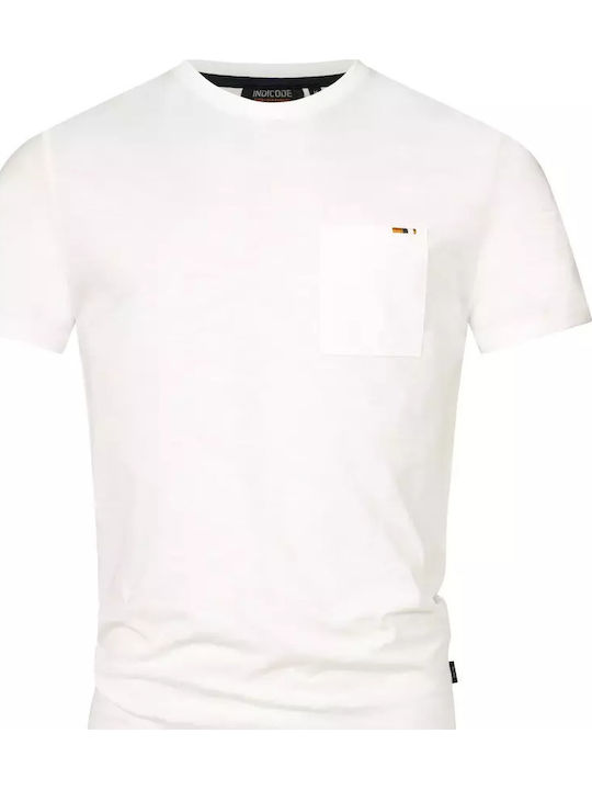 Herrenblusen Kurzarm T-Shirt Weiß