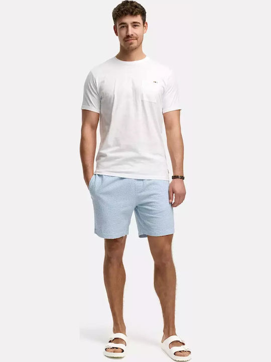 Herrenblusen Kurzarm T-Shirt Weiß
