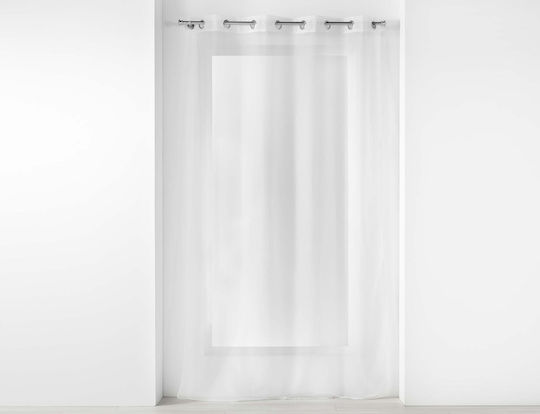 Douceur d'Intérieur Vorhang mit Grommet Weiß 140x240cm