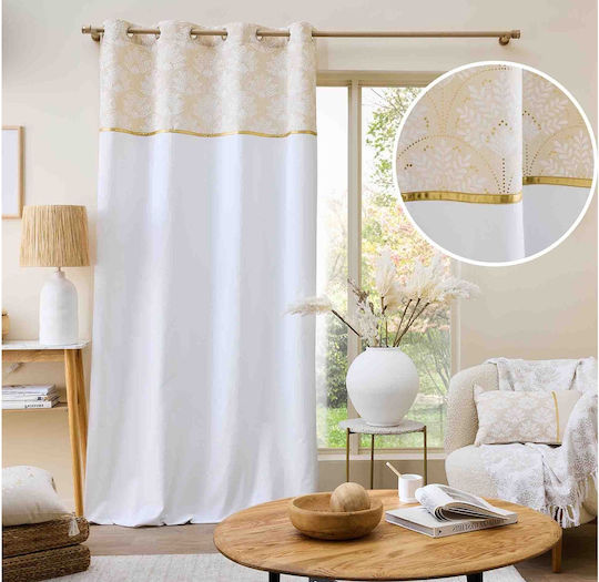 Douceur d'Intérieur με Τρουκς Λευκή 140x240εκ. Douceur d'Intérieur με Τρουκς Λευκή 140x240εκ.
