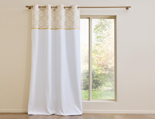 Douceur d'Intérieur Перде с Копчета Majestia Бяло 140x240см