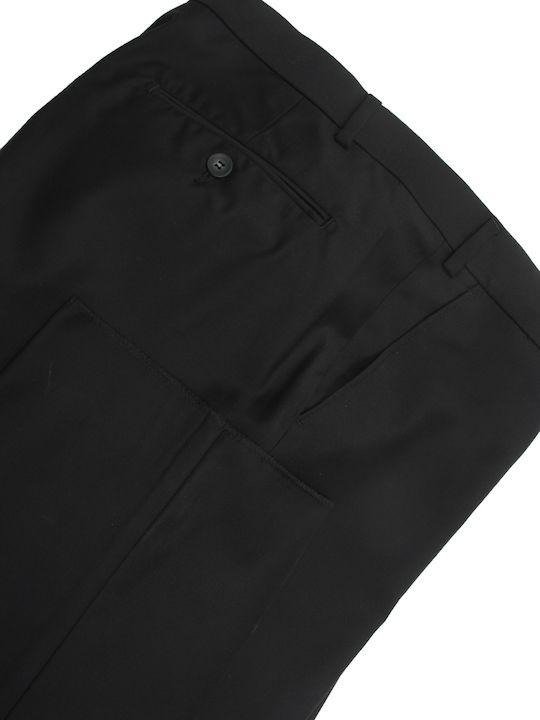 Costum Bărbați Cu vestă cu Croială Normală Negru