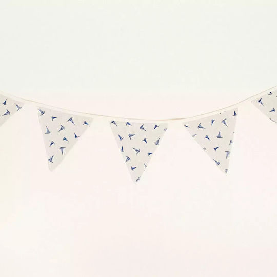 Decorative Bunting 20 X 18 X 260 Cm Mini Sailboats Beauty Home