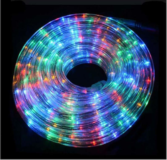 Φωτοσωλήνας 5050 Λαμπάκια 220V RGB με Προγράμματα 10m IP67