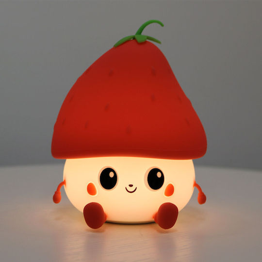 Kids Decorative Lamp Night Light Red