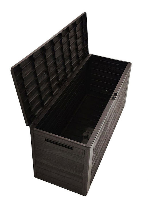 Iliadis Outdoor Storage Box Woodebox Brown L116xW44xH55cm