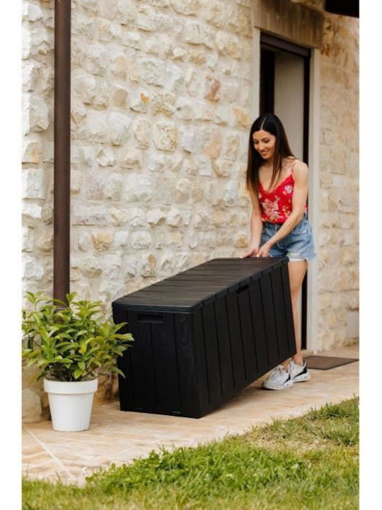 Toomax Outdoor Storage Box Italy 270lt Gray L117.5xW45xH56cm