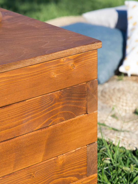 Woodware Μπαούλο Αποθήκευσης Εξωτερικού Χώρου 71.0304 Ξύλινο Μ100xΠ50xΥ40εκ.