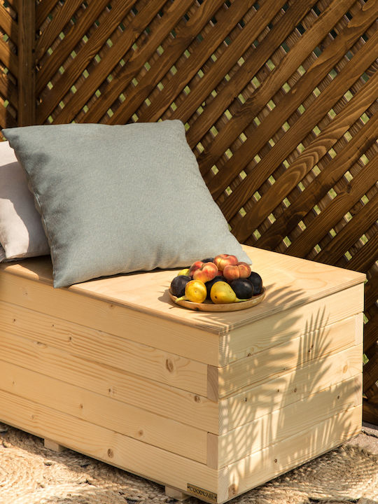 Woodware Μπαούλο Αποθήκευσης Εξωτερικού Χώρου 71.0304 Ξύλινο Μ100xΠ50xΥ40εκ.