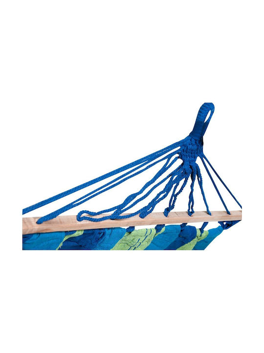 Summer Club Double Fabric Hammock Ocean 200x100cm