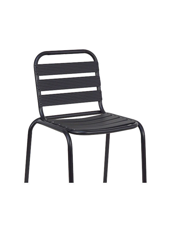 Μεταλλικό Σκαμπό Μπαρ Sussie Μαύρο 58x58x111cm Μεταλλικό Σκαμπό Μπαρ Sussie Μαύρο 58x58x111cm