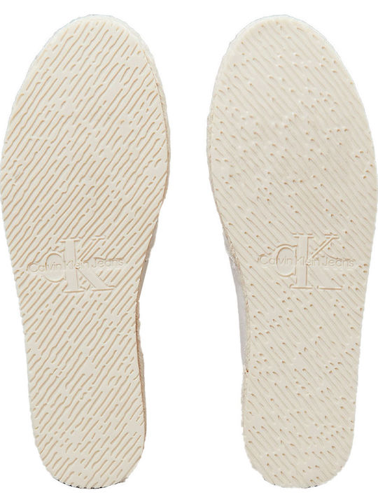Women's Fabric Espadrilles White