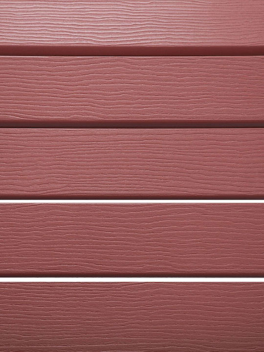 Deckchairs Wooden with Red Fabric 75x50x88cm