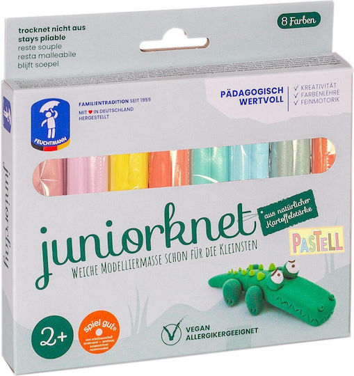 Lut de modelaj netoxic 8 culori pastelate