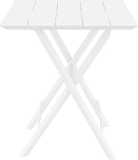Τραπέζι Μπαρ Catering Helen Πτυσσόμενο 60x60x74 White